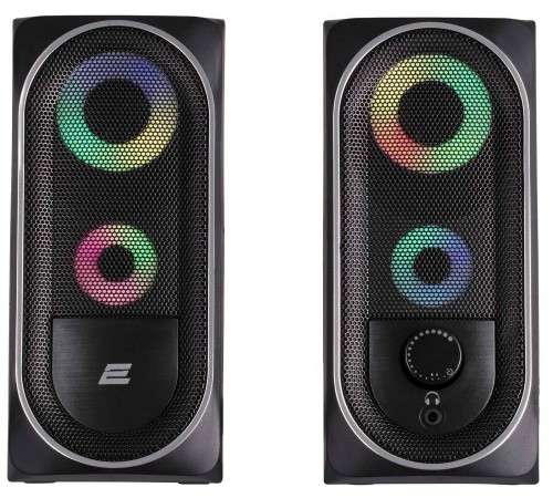 Акустична система 2E PCS234 RGB Black (2E-PCS234BK)