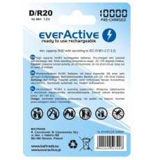 Акумулятор everActive D/HR20 10000mAh BL 2шт