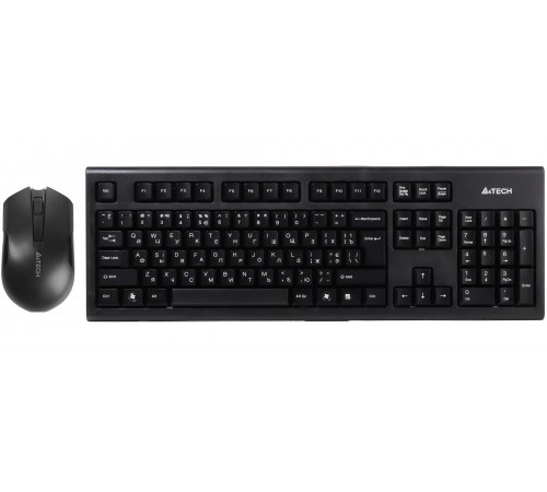 Комплект (клавіатура, миша) бездротовий A4Tech 3000N Black USB