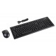 Комплект (клавіатура, миша) бездротовий A4Tech 3000N Black USB