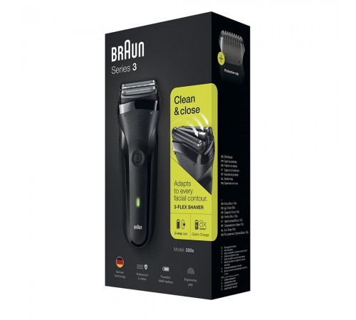 Електробритва Braun Series 3 300 Black