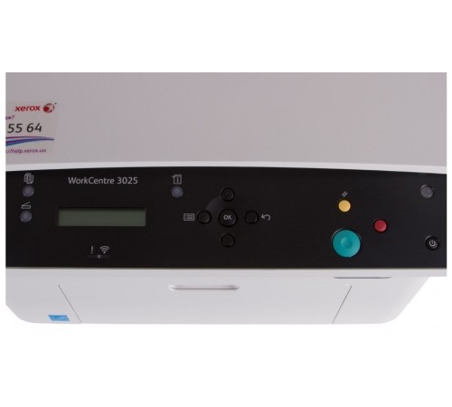 Багатофункціональний пристрій А4 ч/б Xerox WC 3025BI з Wi-Fi (3025V_BI)