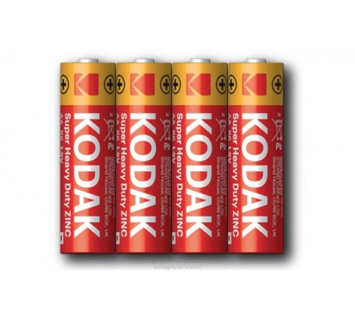 Батарейка Kodak Super Heavy Duty AA/R06 60шт/уп