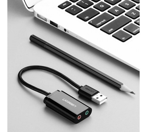 Звукова карта Ugreen US205 Black (30724)