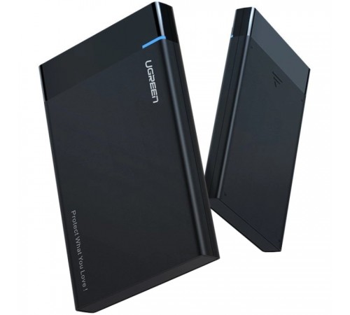 Зовнішня кишеня Ugreen для 2.5" HDD/SSD USB 3.0 US221 Black (30848)