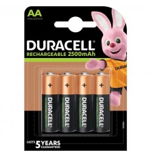 Акумулятор Duracell DX1500 Ni-MH AA/HR06 2500 mAh BL 4шт