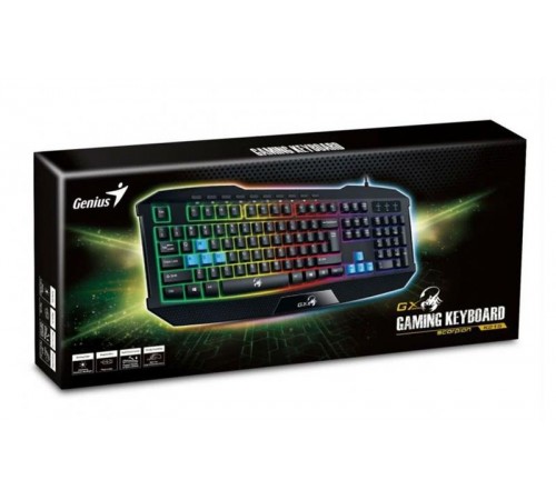 Клавiатура Genius Scorpion K215 Black (31310474105)