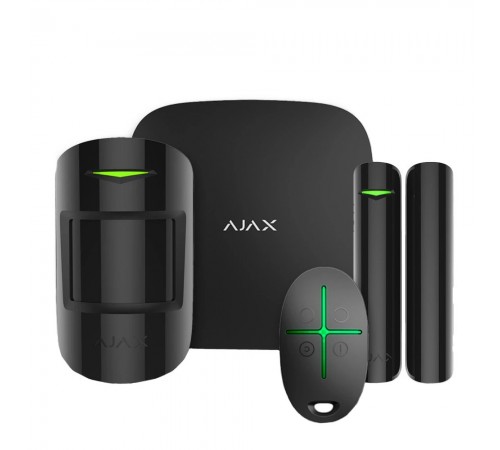 Комплект охоронної сигналізації Ajax StarterKit 2 (8EU) Black (35973.162.BL1/35973.102.BL1) Комплект охоронної сигналізації Ajax StarterKit 2 (8EU) Black (35973.162.BL1/35973.102.BL1)