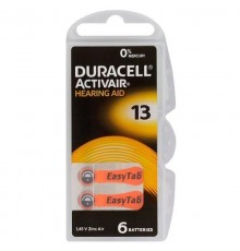 Батарейка Duracell Activair 13 BL 6 шт (для слухових апаратів)