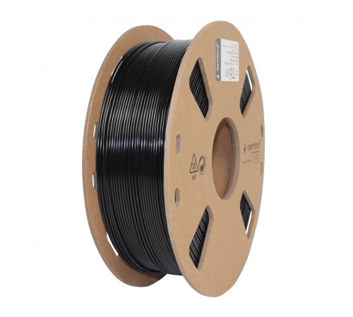 Філамент пластик Gembird для 3D-принтера 3DP-PETG 1.75 мм 1 кг, чорний (3DP-PETG1.75-01-BK)