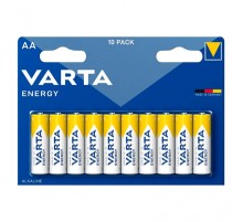 Батарейки Varta Energy AA/LR06 блістер 10шт (4008496674398)