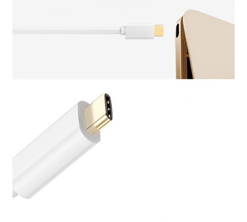 Адаптер Ugreen HDMI - USB Type-C (F/M), White (40273)