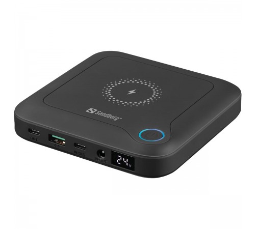 Універсальна мобільна батарея Sandberg All-in1 Laptop Powerbank 24000mAh Black (420-57)