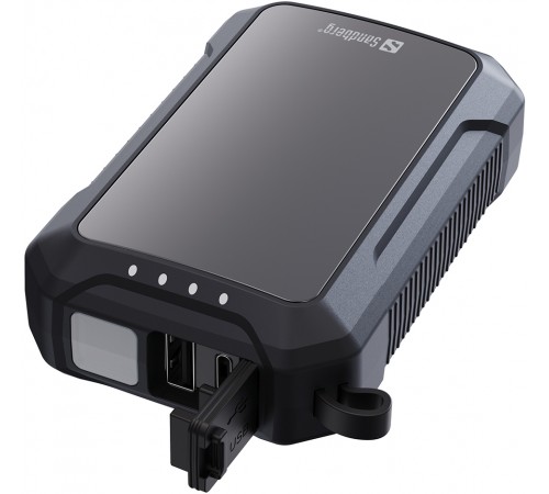 Універсальна мобільна батарея Sandberg Hand Warmer Powerbank 10000mAh Black (420-65)