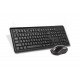 Комплект (клавіатура, миша) бездротовий A4Tech 4200N (GR-92+G3-200N) Black