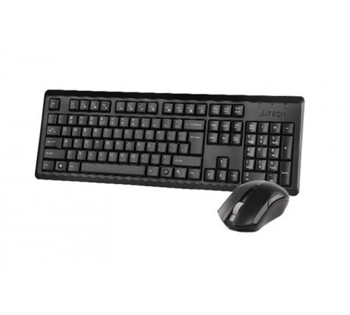 Комплект (клавіатура, миша) бездротовий A4Tech 4200N (GR-92+G3-200N) Black