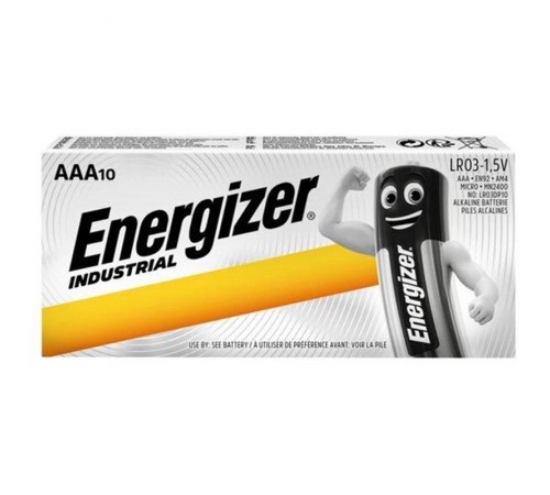 Батарейка Energizer Industrial AAA/LR03 10шт Батарейка Energizer Industrial AAA/LR03 10шт