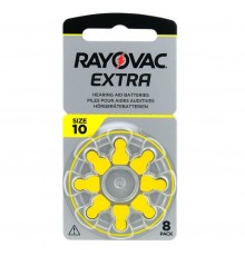 Батарейка Rayovac Extra 10 (10AUX-8XEMF) BL 8 шт (для слухових апаратів)
