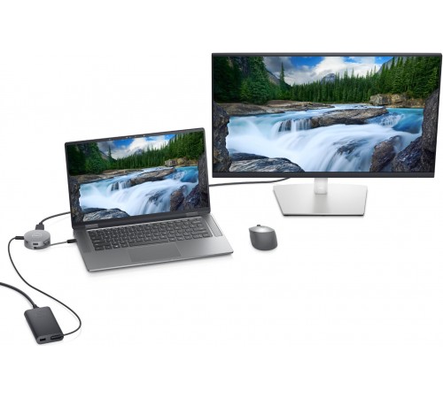 Док-станція Dell DA305 6-in-1 USB-C Multiport Adapter (470-AFKL)