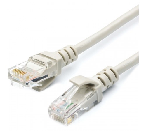 Патч-корд литий, UTP, RJ45, Cat.5e, 3m, сірий Патч-корд литий, UTP, RJ45, Cat.5e, 3m, сірий