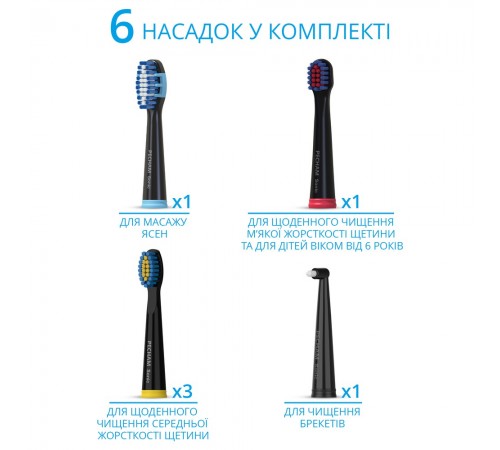 Електрична зубна щітка Pecham Travel PC-085 Black