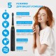 Електрична зубна щітка Pecham Travel PC-085 Black