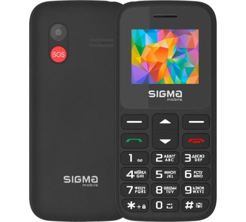 Мобільний телефон Sigma mobile Comfort 50 Hit 2020 Dual Sim Black (4827798120910)