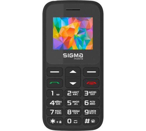 Мобільний телефон Sigma mobile Comfort 50 Hit 2020 Dual Sim Black (4827798120910)