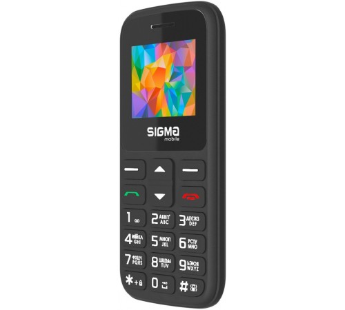 Мобільний телефон Sigma mobile Comfort 50 Hit 2020 Dual Sim Black (4827798120910)