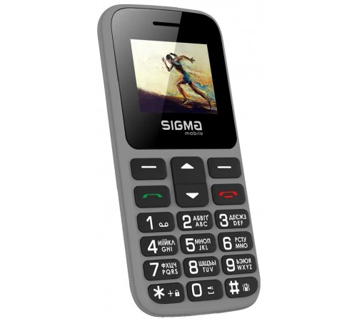 Мобільний телефон Sigma mobile Comfort 50 Hit 2020 Dual Sim Grey (4827798120927)