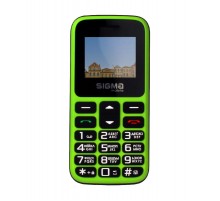 Мобільний телефон Sigma mobile Comfort 50 Hit 2020 Dual Sim Green (4827798120941)