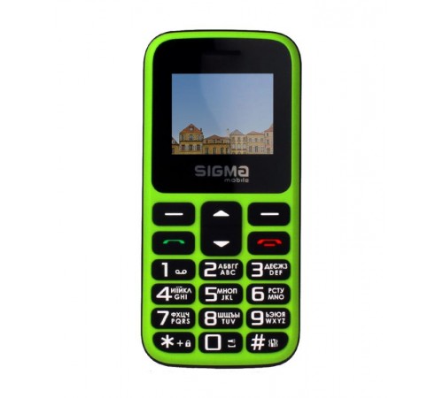 Мобільний телефон Sigma mobile Comfort 50 Hit 2020 Dual Sim Green (4827798120941)