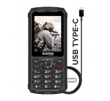 Мобільний телефон Sigma mobile X-treme PR68 Type-C Dual Sim Black (4827798122419)