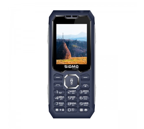 Мобiльний телефон Sigma mobile X-style 341 Bro Blue (4827798368428)
