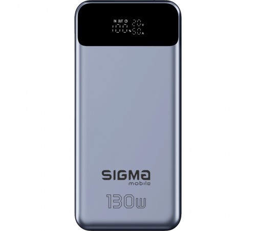 Універсальна мобільна батарея Sigma mobile X-Power SI30A7QLX 30000mAh Silver (4827798479117)