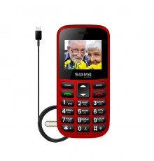 Мобільний телефон Sigma mobile Comfort 50 Easy Red (4827798585221)