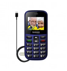 Мобільний телефон Sigma mobile Comfort 50 Easy Blue (4827798585238)