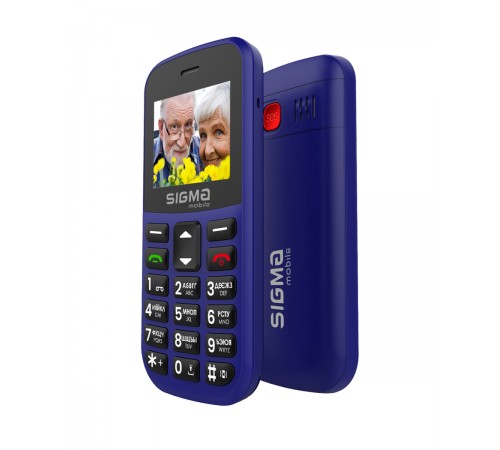 Мобільний телефон Sigma mobile Comfort 50 Easy Blue (4827798585238)