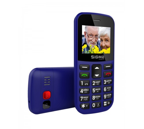 Мобільний телефон Sigma mobile Comfort 50 Easy Blue (4827798585238)
