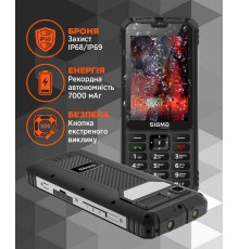 Мобільний телефон Sigma mobile X-treme PM68 Dual Sim Black (4827798686911)