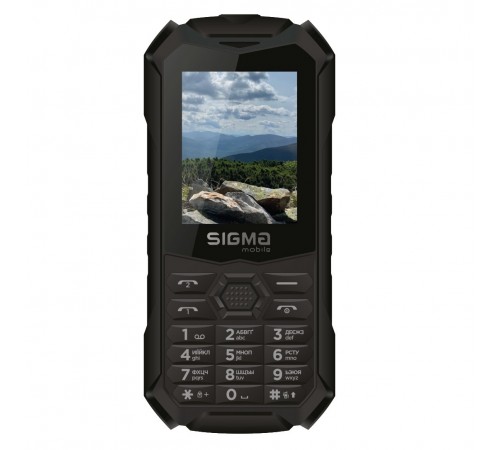 Мобільний телефон Sigma mobile X-treme PV68 Dual Sim Black (4827798738214)