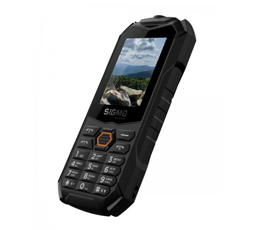 Мобільний телефон Sigma mobile X-treme PV68 Dual Sim Black/Orange (4827798738221)