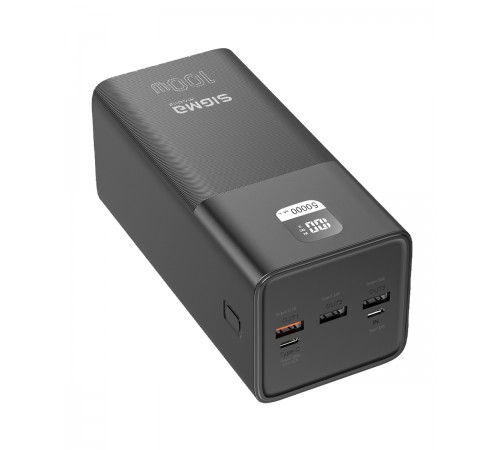 Універсальна мобільна батарея Sigma mobile X-Power SI50A6QLX 50000mAh Black (4827798741313) Універсальна мобільна батарея Sigma mobile X-Power SI50A6QLX 50000mAh Black (4827798741313)