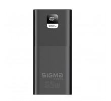 Універсальна мобільна батарея Sigma mobile X-Power SI30A6QLX 30000mAh Black (4827798835111)