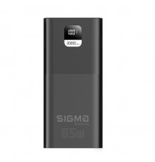Універсальна мобільна батарея Sigma mobile X-Power SI30A6QLX 30000mAh Black (4827798835111)
