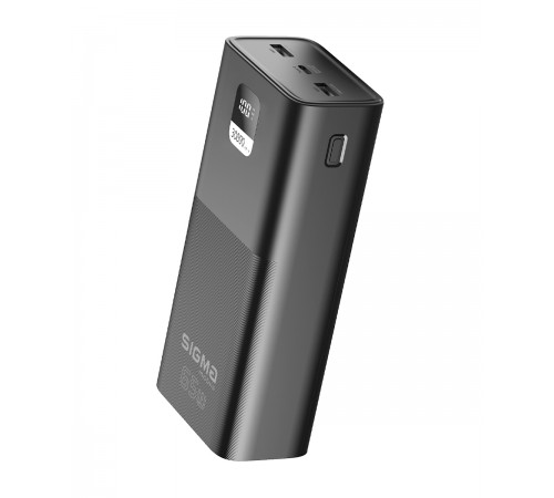 Універсальна мобільна батарея Sigma mobile X-Power SI30A6QLX 30000mAh Black (4827798835111)