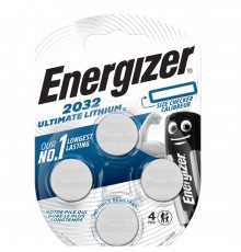 Батарейка Energizer 2032 Ultimate Lithium, CR2032 BL 4шт