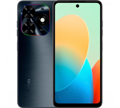 Смартфон Tecno Spark Go 2024 (BG6) 4/128GB Dual Sim Gravity Black (4894947010538)