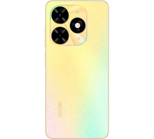 Смартфон Tecno Spark Go 2024 (BG6) 4/128GB Dual Sim Alpenglow Gold (4894947018091)