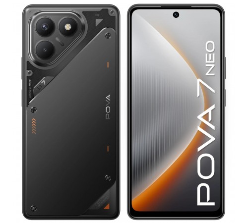 Смартфон Tecno Pova 7 Neo (LJ6) 8/128GB Geek Black (4894947086786)